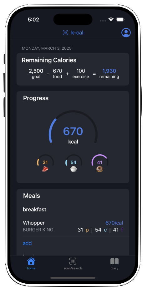 Launch Page